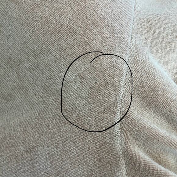 Young Fabulous & Broke Ollie Y2K High-Waist Velour Tan Comfy Jogger Pants M/L - Picture 14 of 15